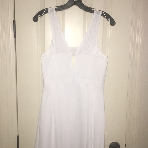 BCBGENERATION white lace insert dress, size 2 - Picture 4 of 6